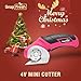 SnapFresh Cordless Electric Scissors- 4V Mini Cardboard Cutter for Boxes, Carpet, Paper – Rotary Cutter for DIY Projects, Safety Box Cutter with Battery & Type-C Cable(Hot Pink)