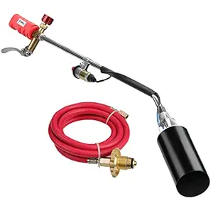 Propane Torch Weed Burner High Output Suitable For Roof Asphalt,Ice Snow,Road Marking,Charcoal (500000 BTU)