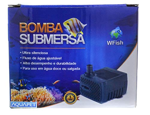 WFish Bomba Submersa Wf-300 Wfish 300L/H 127V 5W