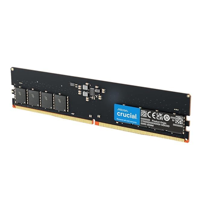 Crucial DDR5-4800 (16GB×2) CT16G48C40U5 Amazon.in: Buy Crucial RAM 16GB DDR5 4800MHz CL40 Desktop Memory