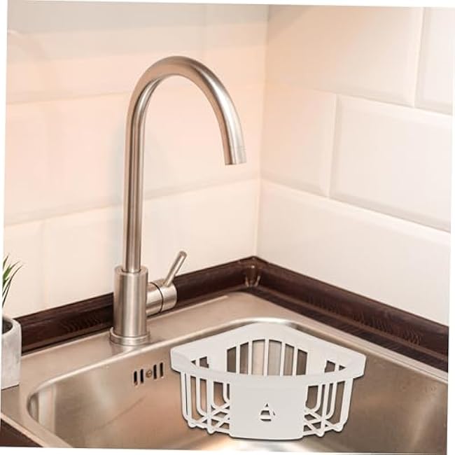 Bathroom Storage Organizer Suction Cup Sink Rack Drying Rack for Kitchen Sink
