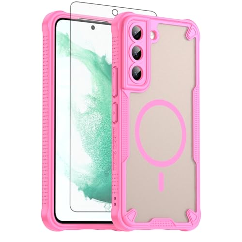 Coque Samsung S22 5G Asuwish magnétique Magsafe avec protège-écran