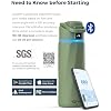 Boost 32 oz Smart Water Bottle Black + Boost 24 oz Bottle Tendril Bundle