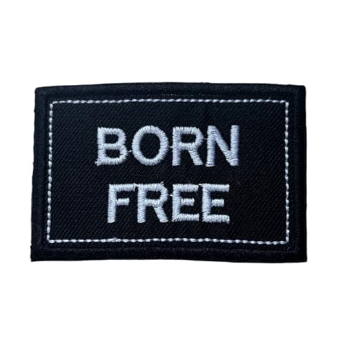 Remendo de ferro Born Free para mochilas