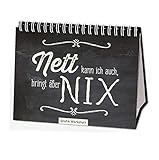 Nett kann ich auch, bringt aber nix: Spiralbuch