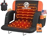Heated Cushion or Blanket may Overheat and Melt - Armor All 12V Heated Seat & Backrest Cushions 8 HOPERAN 21in Heated Stadium Seats for Bleachers, Dual Control, 1-Pack