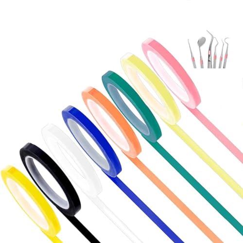 8 Rolls Autoclave Tape-Sterilization Tape, Surgical Dental Tapes ...