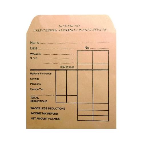 wage envelopes amazoncouk