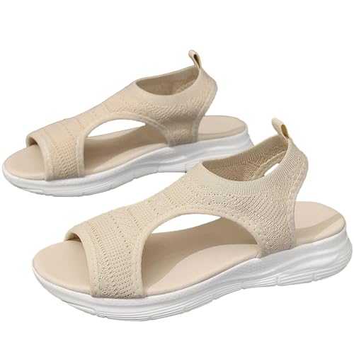 Women's Orthotic Sandals, Men Summer Knit Mesh Washable Slingback...