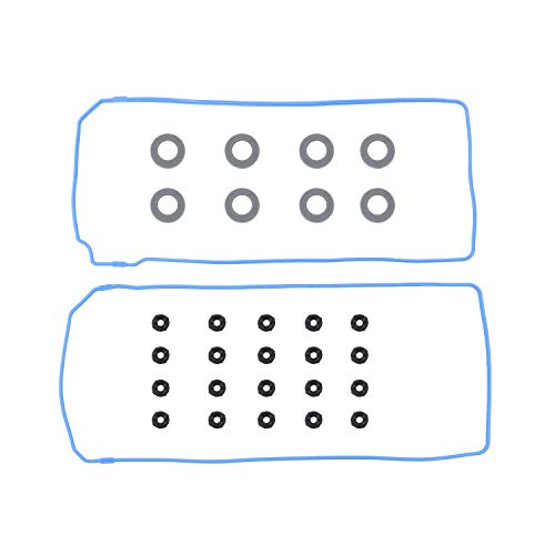 DNJ VC4135G Valve Cover Gasket for 1997-2014 Ford, Lincoln, Mercury, Panoz, Qvale, Blackwood, Continental, Esperante, Mustang, Navigator, 4.6L-5.8L, V8, DOHC, Supercharged, Naturally Aspirated
