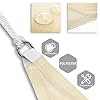 Patio Paradise 16' x 16' Sun Shade Sail Waterproof Beige Rectangle Shade Canopy UV Block Tarp Cloth Outdoor Patio Cover for Garden Backyard Deck Awning #1