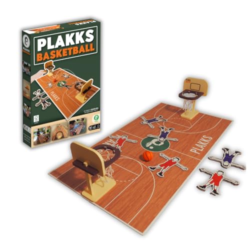PLAKKS Basketball | Basketball Board Game for Kids, Teens and Adults | Ages 7 to 99 | Fun...