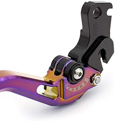 Miniatura 6 de FXCNC Palancas de embrague de freno ajustables para motocicleta compatibles con MT03 MT-03 2006-2011, TDM 900 TDM900 2004-2006