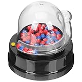 Uonlytech Máquina de Lotería Eléctrica Bolas para Sorteos Portátil y Ligera Juego de Fortuna para Fiestas Bingo y Actividades Recreativas 1 Unidad Adecuado para Cafeterías y Eventos