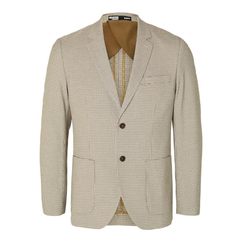 Blazer Slhslim-Ryan Selected Homme Veste Masculine Coupe Slim Haute Qualité