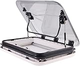 Universelles Dachlüftungsset mit LED-Beleuchtung für verbesserten Luftstrom und natürliches Licht in Freizeitfahrzeugen