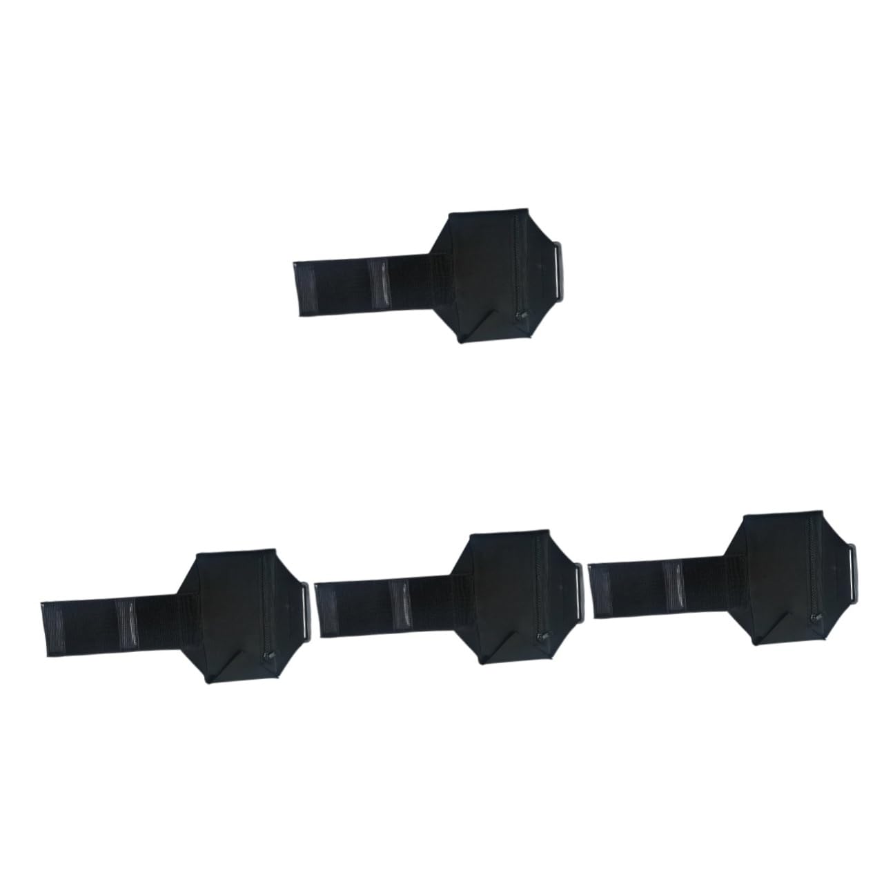 Housoutil Lot De 4 Brassards De Sport pour Téléphone Portable Accessoire De Course Matériau Robuste