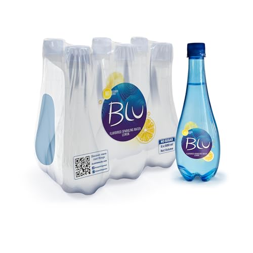 Blu Sparkling Water Lemon 6 x 500ml