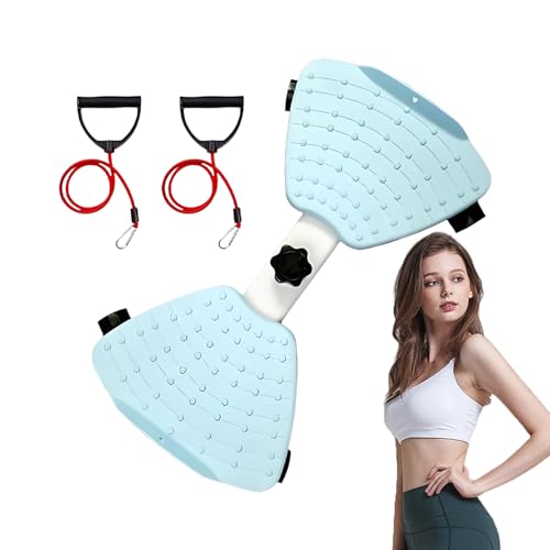 Tablero de torsión de ejercicio para entrenar el abdomen en el salón o de viaje