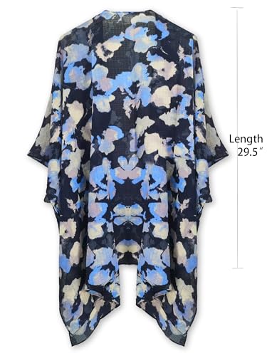 Image of Spicy Sandia Women's Oversized Boho Kimonos Lightweight Summer Cardigans | Cover ups for Beach Pool Swimwear, Vacation Outfits, Resort Wear, Country Concert Outfits, Hippie Clothes