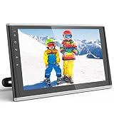 BIGASUO 10.1” Car Headrest Video Player with Mounting Bracket, Touch Screen MP5 Car Video Player Sup