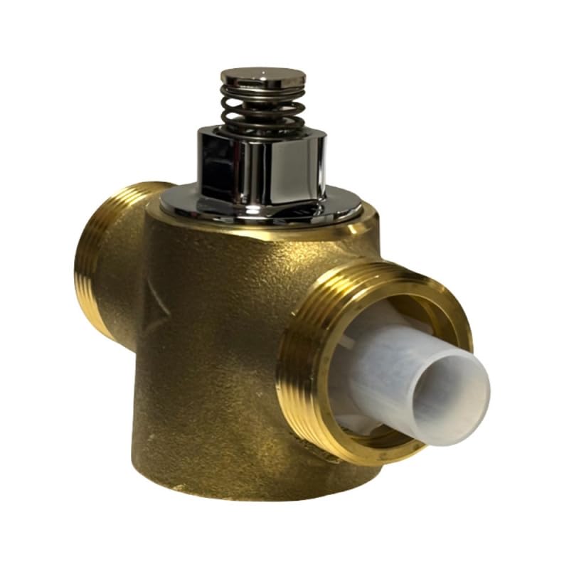 Robinet temporisé mural encastré chasse Eclair TC laiton pour cuvette WC