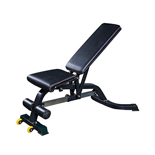 DFGHNBVC Banco De Pesas Pequeño con Mancuernas, Equipo De Fitness Profesional para El Hogar, Multifunción Ajustable, Banco De Mancuernas De Supinación, Banco De Ejercicios De Gimnasio Comm