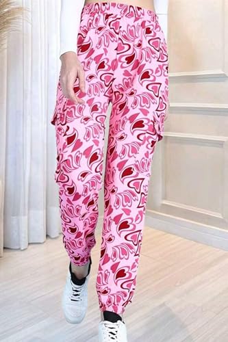 Image of POPWINGS Casual Printed Joggers for Women || Stylish Western Women Joggers for Summer || Pull-On Women Joggers Pants || Women Joggers for Summer