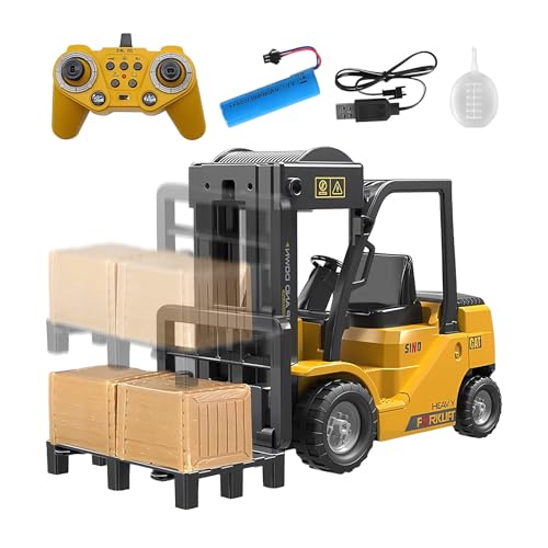 Véhicule de construction télécommandé solide contre les chocs pour le jeu en extérieur