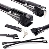 Langlebiger Aluminium-Dachträger mit niedrigem Profil ermöglichen Lasten sogar bis zu 70 kg zu transportieren