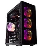 MEGA MANIA Megamania PC Gaming AMD Ryzen 5 5600G, Ordenador de sobremesa 4.4GHz Turbo Six Core | 16GB RAM | SSD 480GB | Gráfica AMD Radeon Vega 7 Cores | WiFi | Caja Gaming