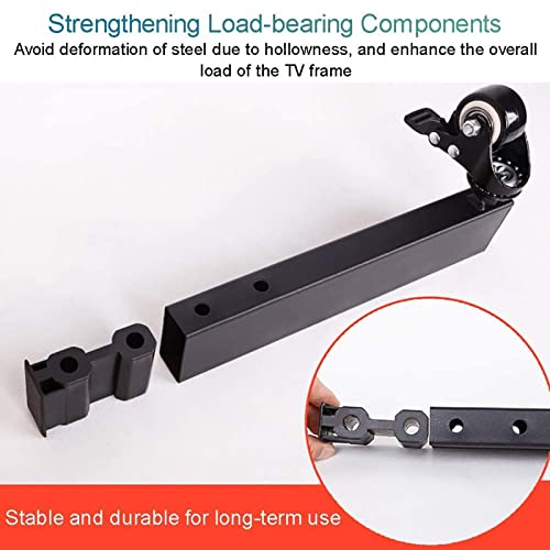 Soporte de Piso Móvil Ajustable para TV 32-75" miniatura 5