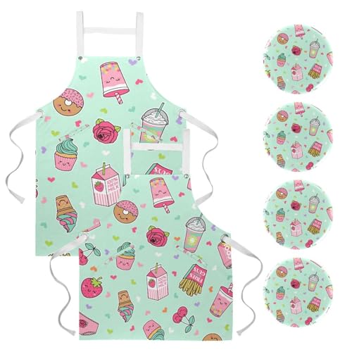Tablier de cuisine pour pâtisserie qui protège des taches