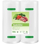 Amazon.co.jp: Gokilife 真空パック袋 15×20cm×100枚入り 真空パック機