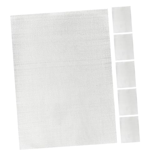 LAPYAPPE 6個 ステンレスメッシュ製バンパー修理キット 耐久性強化ワイヤーネット 車用プラスチック溶接補修網 自動車保険杠修復用簡単操作