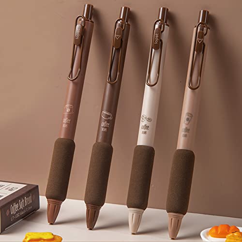 Set de 4 bolígrafos de tinta gel retráctiles 0.5mm miniatura 3
