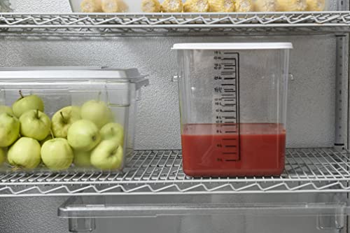 Rubbermaid Commercial Products 1815321 Food/Tote Box Storage Container With Lid, Plastic, Clear (Container And Lid) #TOP5