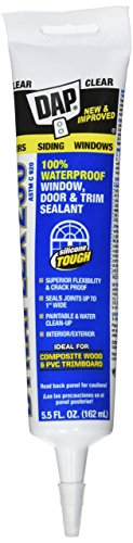 DAP 18857 18860 Sealant, Clear