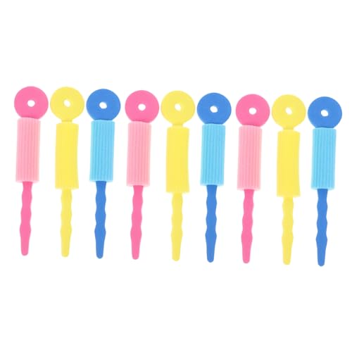 COLLBATH 9 piezas Rulos para Pelo Rizadores sin Calor para Dormir Herramientas Seguras para Ondas y Rizos Suaves Aptos para Uso Casa y Salón