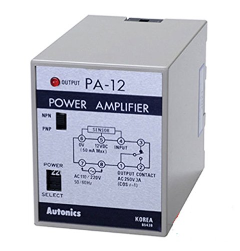 PA-12, Controller, Sensor, NPN & PNP Input, SPDT NO/NC Output, 110 & 220 VAC