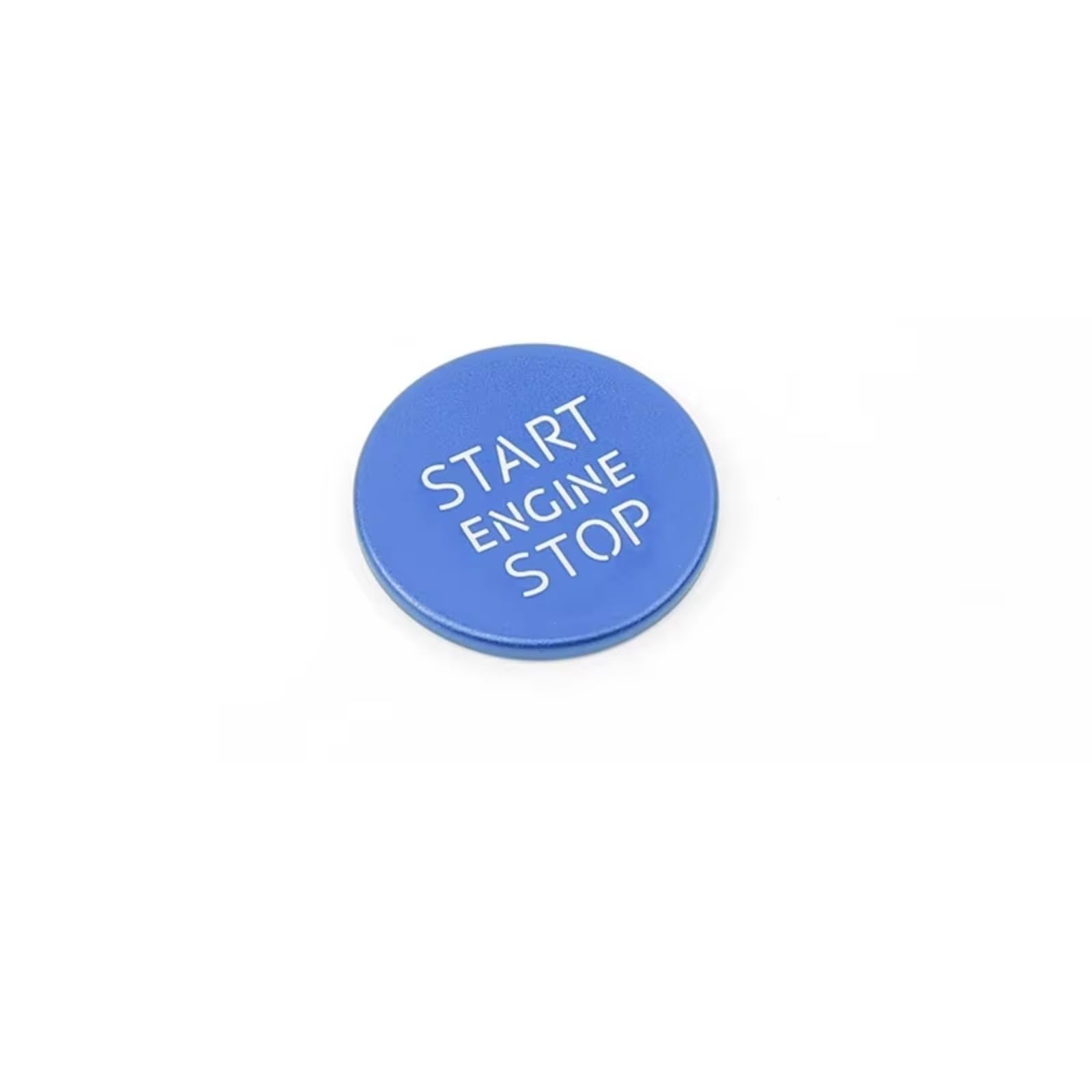 Auto Interior Trim Compatible with VW for Golf for MK7 2013-2020 Car Accessories Start Stop Button Cover Sticker Modification(Blue)
