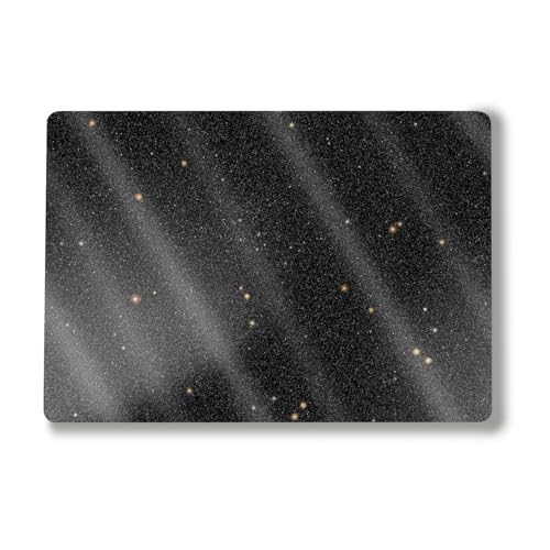 Glossy Glitter Laptop Skin Compatible with Surface Laptop 7 15" (2024) - Deep Space - Premium 3M Vinyl Protective Wrap Decal Cover - Easy to Apply | Crafted in The USA by MightySkins