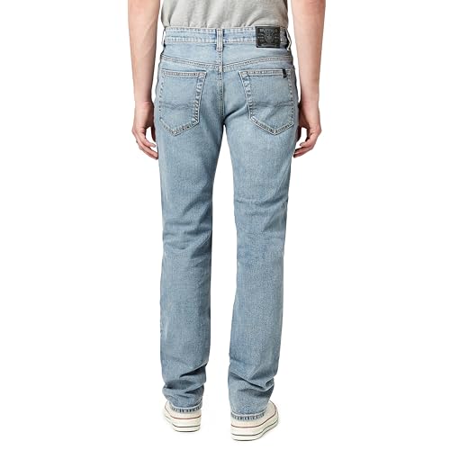 Buffalo David Bitton Men's Straight Six Fashion Jean, Indigo 1, 31W x 32L - image 3
