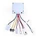LotFancy 12V Controller for Razor Power Rider 360 Electric Tricycle, 7 Connectors, Replacement Part Number W20136401015, Model ZK1218D-Rohs