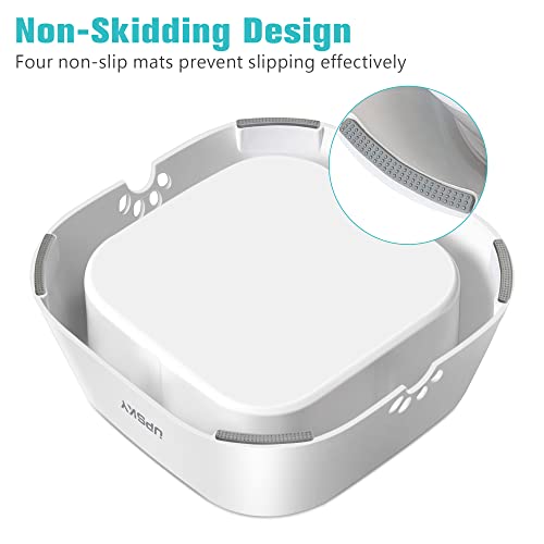 Image of UPSKY 35oz No-Spill Pet Water Bowl, Slow Water Feeder for Dogs and Cats