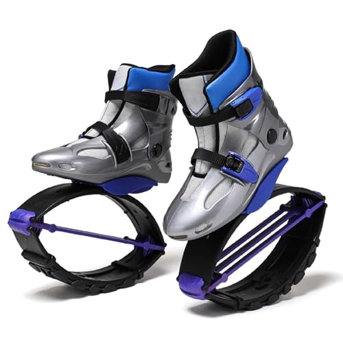 CYHTYM Jumps Botas Zapatos Zapatos de Salto de Canguro para Adultos y Adolescentes, Tres Botas de Rebote de Primavera y Luna, utilizados para Perder Peso y Estar en Forma(XXL(42-44))