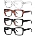 Produktbild Eyekepper 4er Pack Damen Lesebrille - Stilvolle quadratische Lesebrille für Damen +1.75
