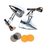 WTZMOTO Motorcycle Turn Signal Led Lights - Dual Sport Turn Signals Light for Motorbike Blinker Indi