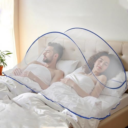 Lixgoma 折りたたみ式蚊帳 カップル用