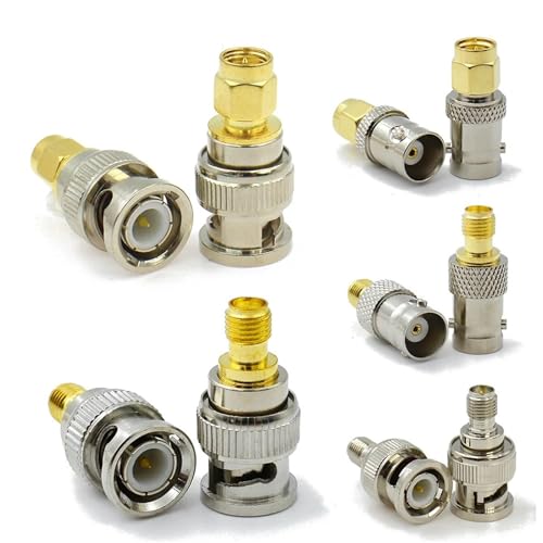 Conectores BNC a SMA macho a hembra que optimizan la señal en cables de extensión RF 2